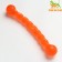 Toy "braid" large, 29 cm, rubber, red