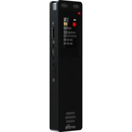 RITMIX RR-155, 16GB, Micro SD, Ape, MP3, WMA, FLAC, WAV, Jack 3.5, Micro USB, Black-6