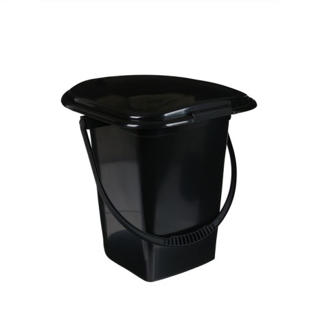 Bucket-loop, h = 39 cm, 17 l, removable chair, black-4