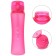 Water bottle, 600 ml, "magic day", pink
