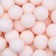Sprinking confectionery "balls", 14 mm, pink matte, 50 g