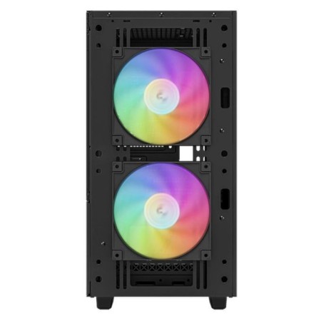 Корпус Deepcool CH360 черный без БП miniITX 7x120mm 2x140mm 1xUSB3.0 audio bott PSU-2