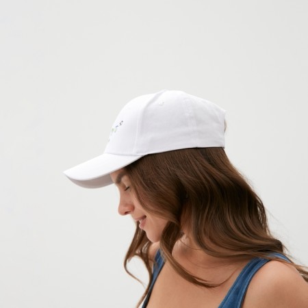 Women's cap with embroidery MIST SMILE, White, p. 56-58