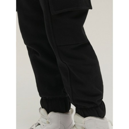 Pants for girls, height 98 cm, black color-15