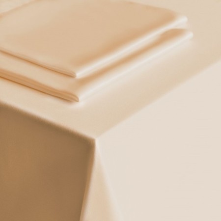 Donna tablecloth, size 145x145 cm, beige color