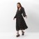 Women's dress with MIST MIDI belt, size 42, black