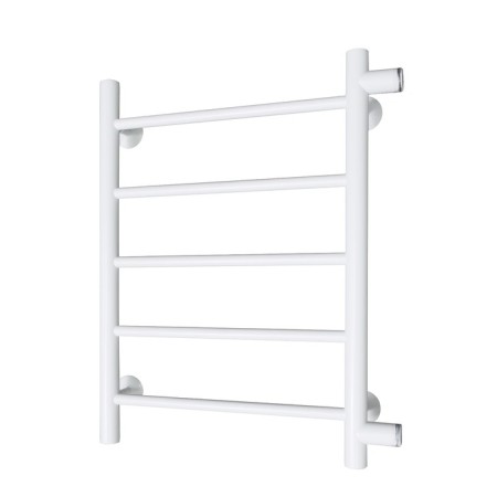 Water towel "Sanprise" Aurora P5, 400x600 mm, side connector., White matte-1