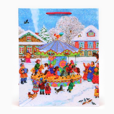 Gift package "Carousel", 26 x 32 x 12 cm-1