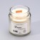 Aromatic candle made of soy wax in a bank, 150 g, coconut and chocolate