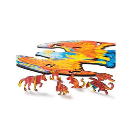 Wooden puzzle "Griffin", size l - 29 × 37 cm, 201 parts-2