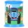 Organizer for the office, 10x8x8 cm, blue tractor