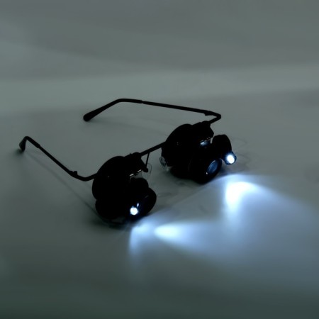Varcing glasses with backlight for watching, 20x-4