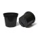 Pot for seedlings, 20 l, d = 35.5 cm, h = 30.5 cm, black, Greengo