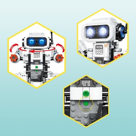 Designer radio -controlled "Robot Osminog", 816 parts-3
