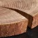 SPIL-DOSKA TORTSEVA "Oak", 20-25 x 3 cm