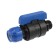 Fabric tap valfex, d = 25 mm x 1 ", tsang/external thread, collapsible