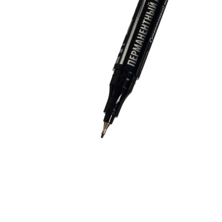 Permanent marker 0.5 mm Brauberg Jet, black-3