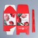 Gift folding box, packaging, "the most beautiful", 12 x 12 x 12 cm
