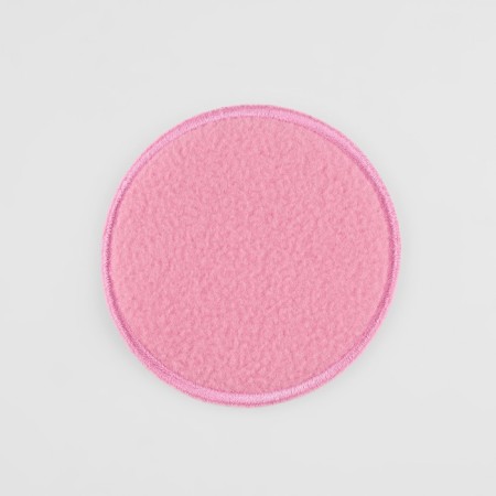 Thermal appliance "Circle", fleece, 7.3 × 7.3 cm, pink color-1