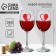 Foam glass for wine "Heart", 360 ml
