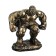 Standing for a bottle "Strong" bronze, 19x18x21.5cm