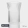 Glass glass Magistro "Faces", 320 ml, 8.5 × 11 cm