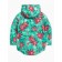 Vetrovka for girls, height 98 cm, emerald color