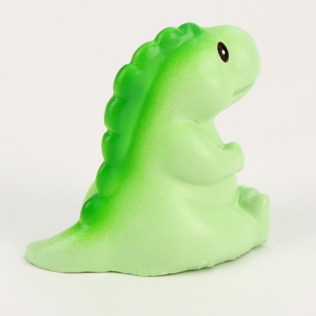 Miniature puppet "dinosaurus", set 2 pcs., Size 1 pc. - 3.5 × 5 × 2 cm, green color-1