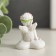 Figure Polystone "Angel on the heart in roses" mix 3.7x3.3x2 cm