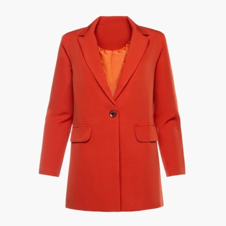 Female jacket, brick color, size 44-46-8