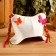 Hat for the bath "Butterflies" with pigtails, children's