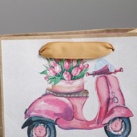 Gift Craft horizontal package, packaging, Present for You, 15 x 12 x 5.5 cm-3