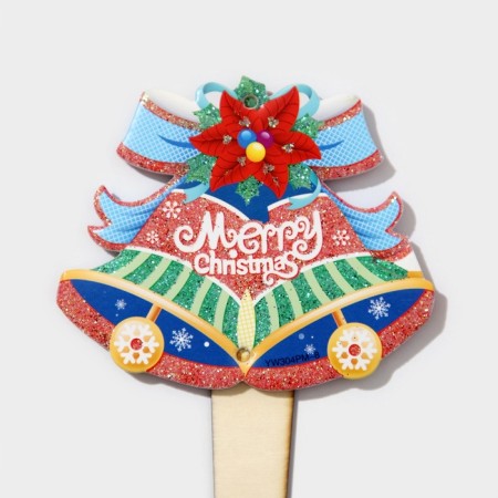 Topper decorative "bells" 10x24.7 cm-3