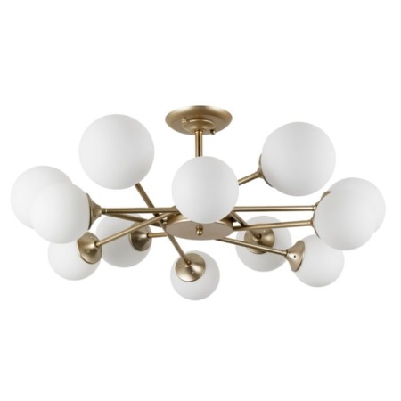 Ceiling chandelier Arte Lamp Marco A2703PL-12SG, E14, 12x60 W, 81x81x46 cm, golden