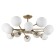 Ceiling chandelier Arte Lamp Marco A2703PL-12SG, E14, 12x60 W, 81x81x46 cm, golden
