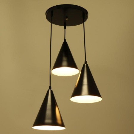 Bayerlux chandelier 1342016/3 3XE14 40W black-2