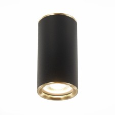 Ceiling lamp ST LUCE. ST111.437.01. 1x50 W, GU10, 5.4x5.4x10.5 cm, black color