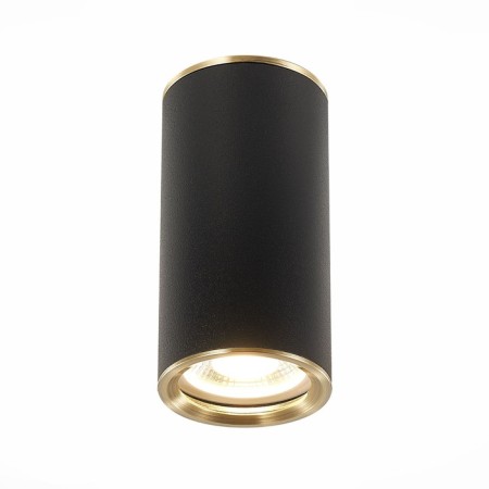Ceiling lamp ST LUCE. ST111.437.01. 1x50 W, GU10, 5.4x5.4x10.5 cm, black color