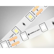 Ambrella GS1002, 5 m, IP20, 2835, 60 LED/m, 4.8 W/m, 12V, a glow of white.