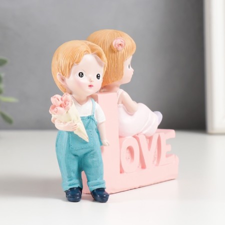 Souvenir Polystone "Innocent Love" 3x12.3x10 cm-1