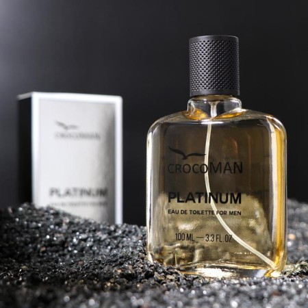 Male Crocoman Platinum toilet water, 100 ml (based on Egoiste Platinum (Chanel)