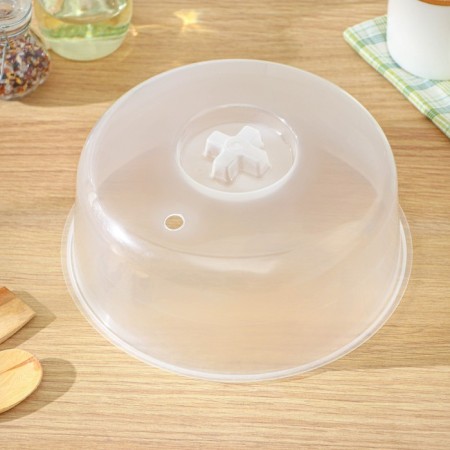 SCF cover, D = 25 cm, h = 10.5 cm, transparent color