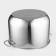The pan is whole, metal cover, 45 liters