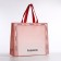 Bag without fastening, pink color