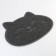 Universal rug for a bowl and a muzzle tray, 30x40 cm, gray