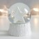 Souvenir Polystone Water Ball "Snowman with a Star" 7x6.7x8.8 cm
