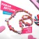 Set of children's "chosen" 2 items: beads, bracelet, star-random, color