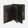Cover for auto documents, passport department, brown color
