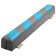Soft gymnastic log “traces”, 1.5 m, mix color