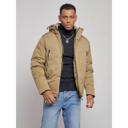 Sports male winter, size 60, mustard color-6